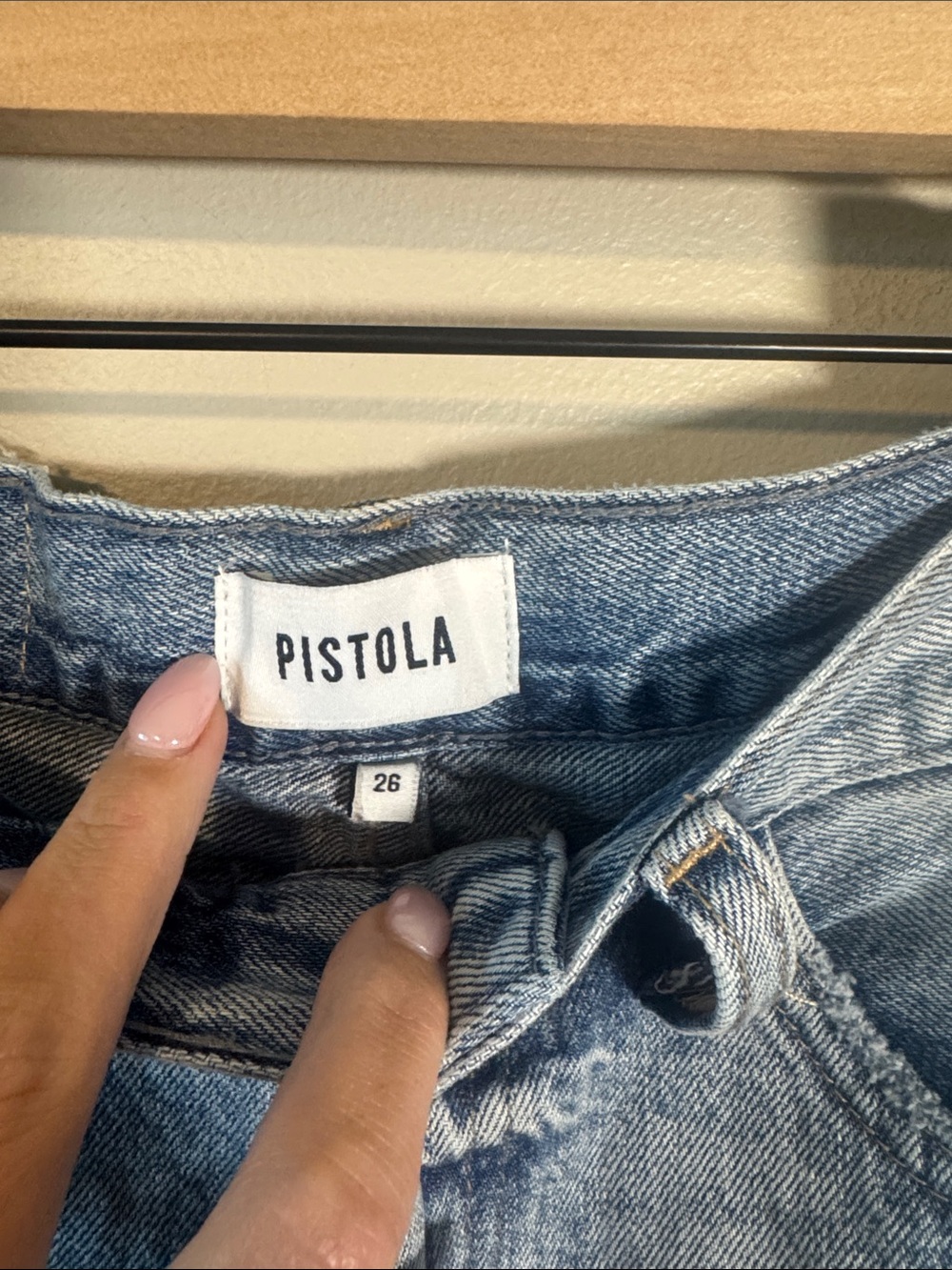 Pistola Denim Shorts - Picture 6 of 7
